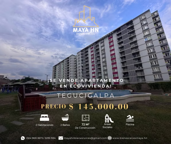 2BR apartment in Ecovivienda