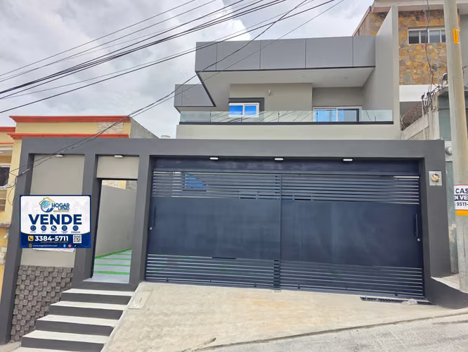 New minimalist 3BR house in Residencial Santa Cruz
