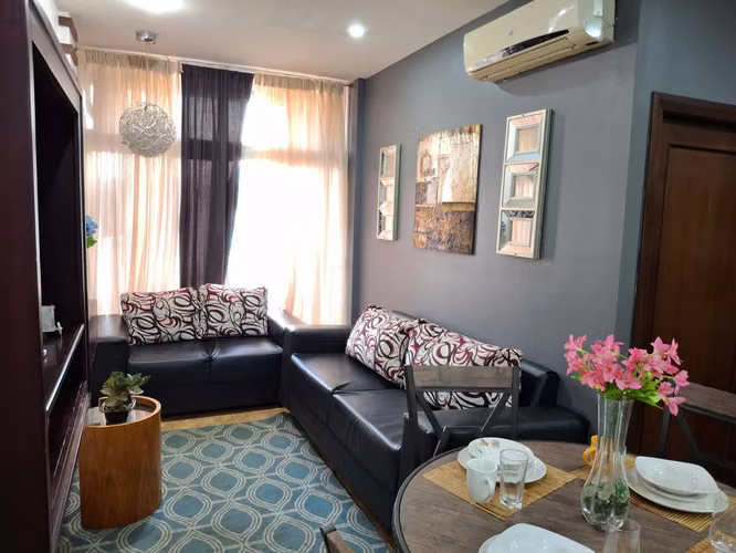 2BR furnished apartment in private gated circuit