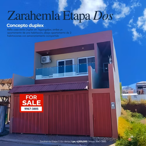 3BR duplex house with separate unit in Res. Zarahemla